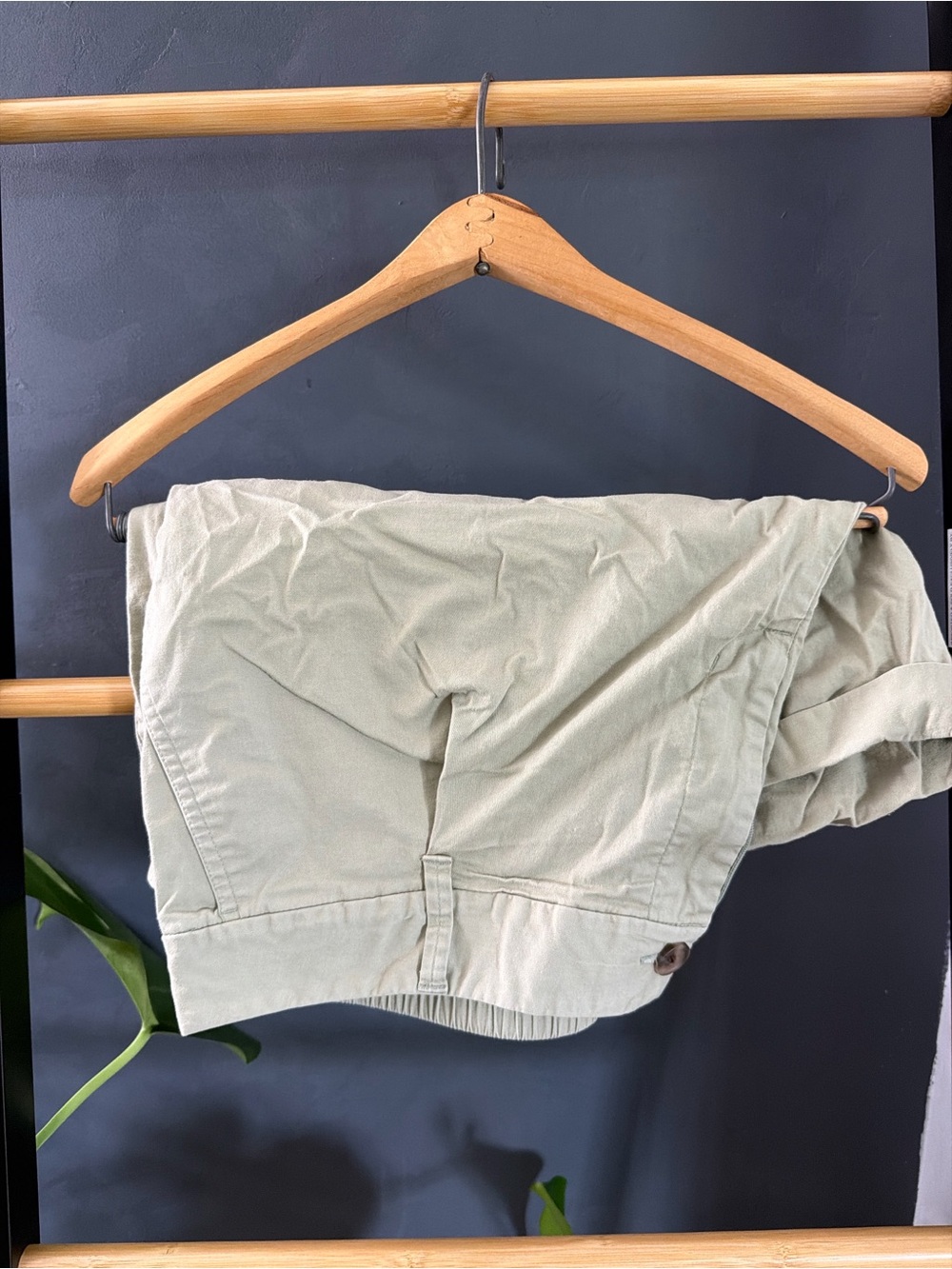 A New Day Green XXL Shorts Elastic Waist